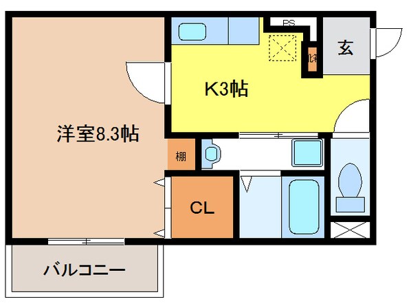 グレイスの物件間取画像